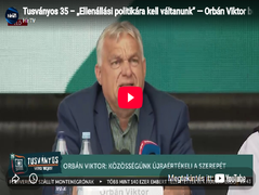 Tusványos 35 – „Ellenállási politikára kell váltanunk” – Orbán Viktor beszéde – HírTV