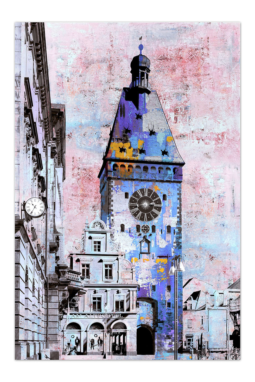 speyer altpörtel wandbild, speyer wandbilder, art2 kunstraum, speyer artikel, geschnkideen speyer