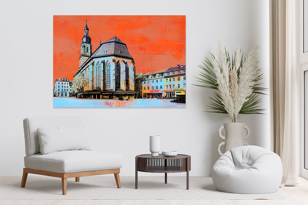 Miniaturbild: Heidelberg Heiliggeistkirche | Wandbild
