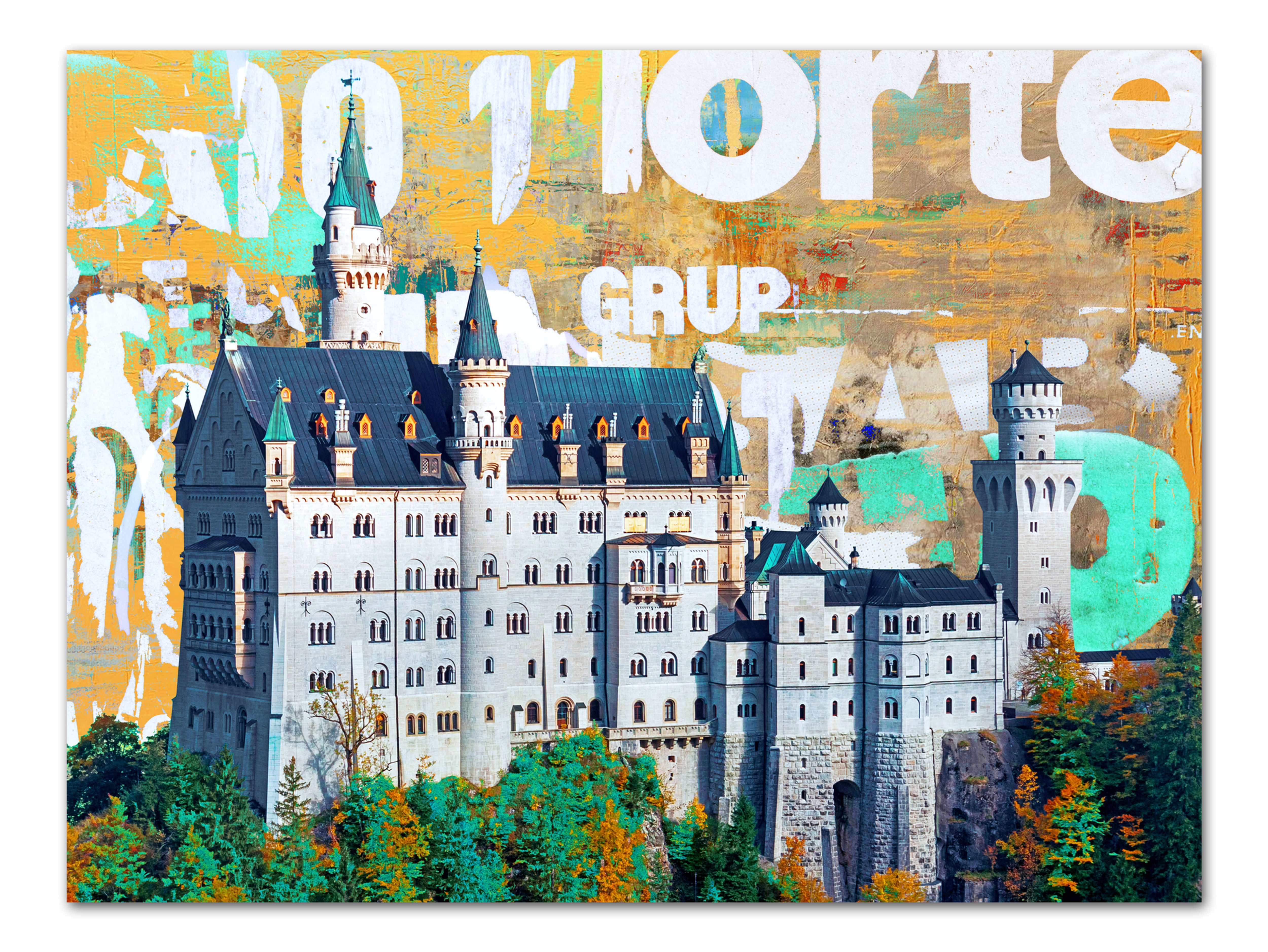 Schloss Neuschwanstein 01 | Wandbild