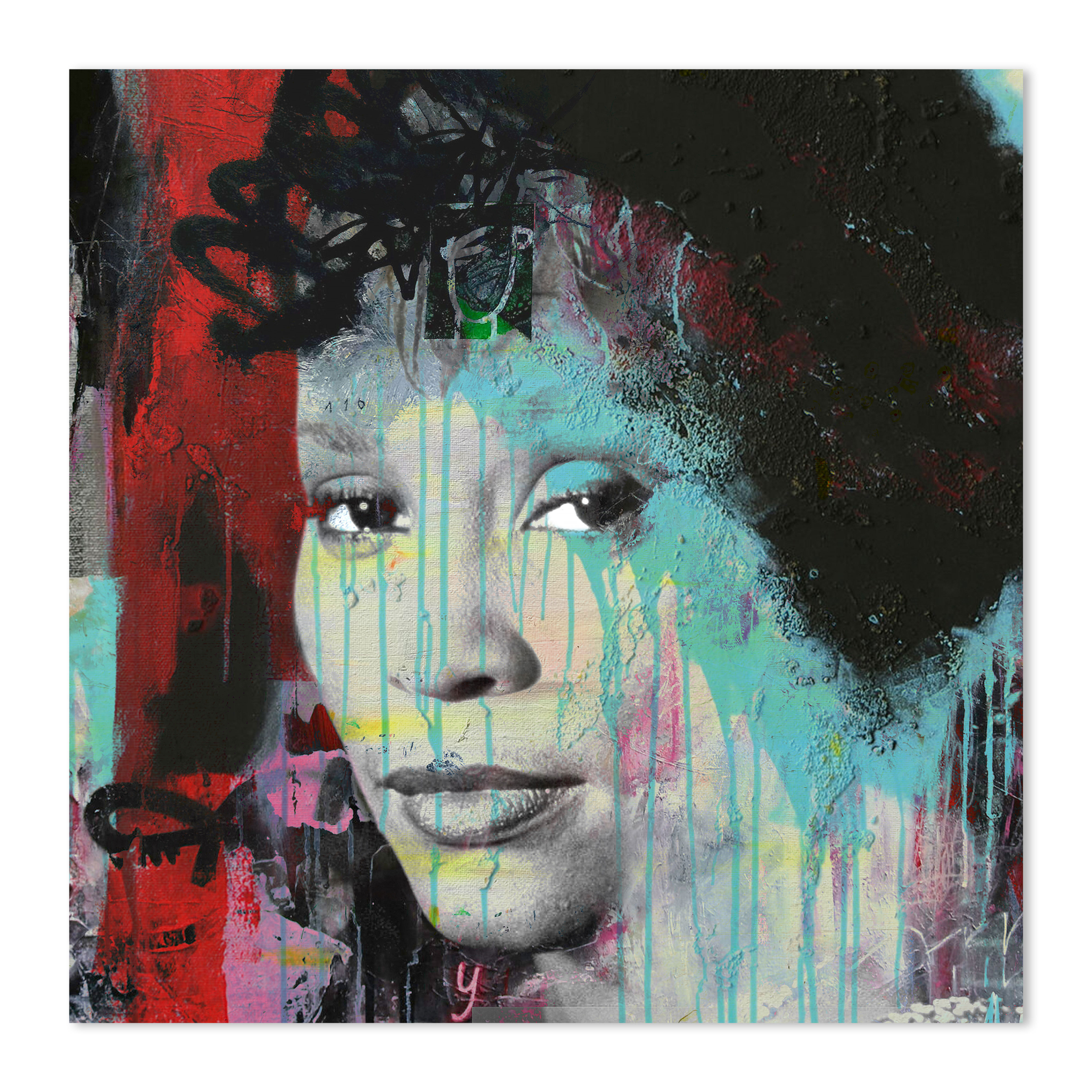 Whitney Houston kunstbild, Whitney Houston art, Whitney Houston paint, art2 Kunstraum, stars wandbilder, Speyer kunst