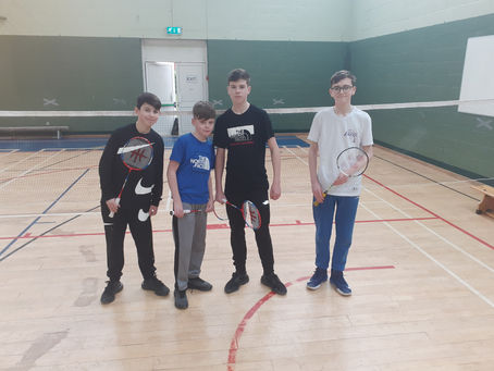 First Outing for u14 Badminton Teams