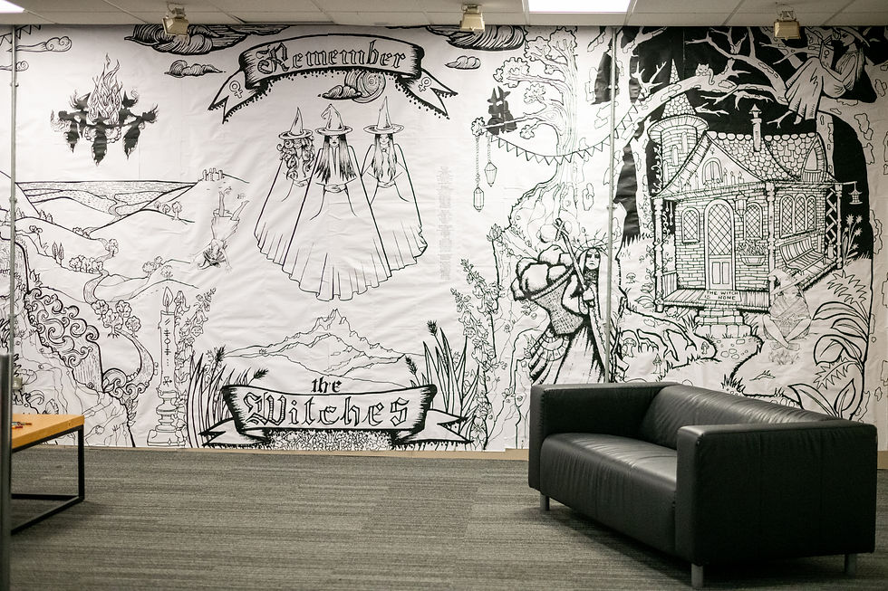 We Are The Witches Colouring Room