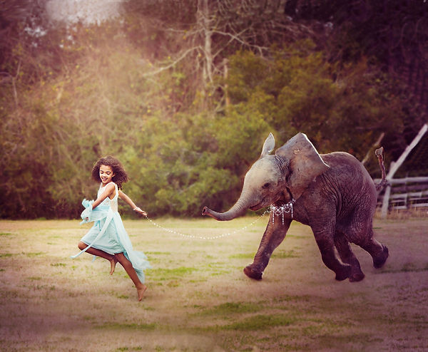 georgia and elephant 24x30.jpg