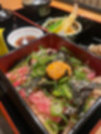 鮪たたき丼御膳