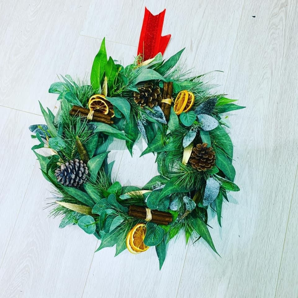 Artificial Wreath- traditional