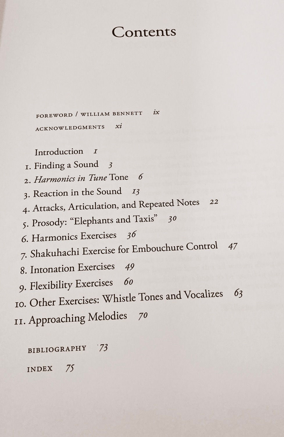 Thumbnail: Book: Mastering the Flute with William Bennett