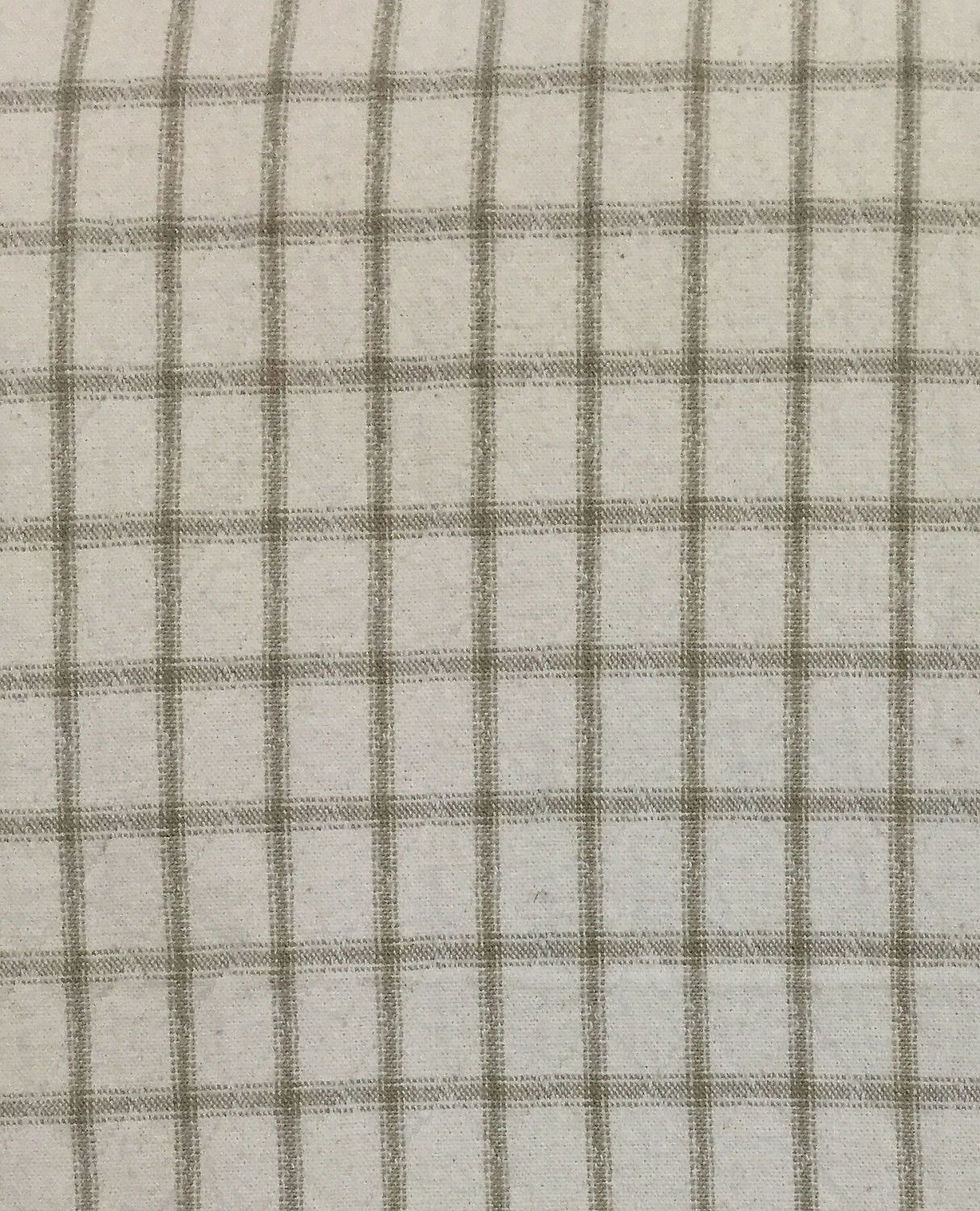 Off White And Cream Check