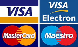 Recibimos Visa y Mastercard