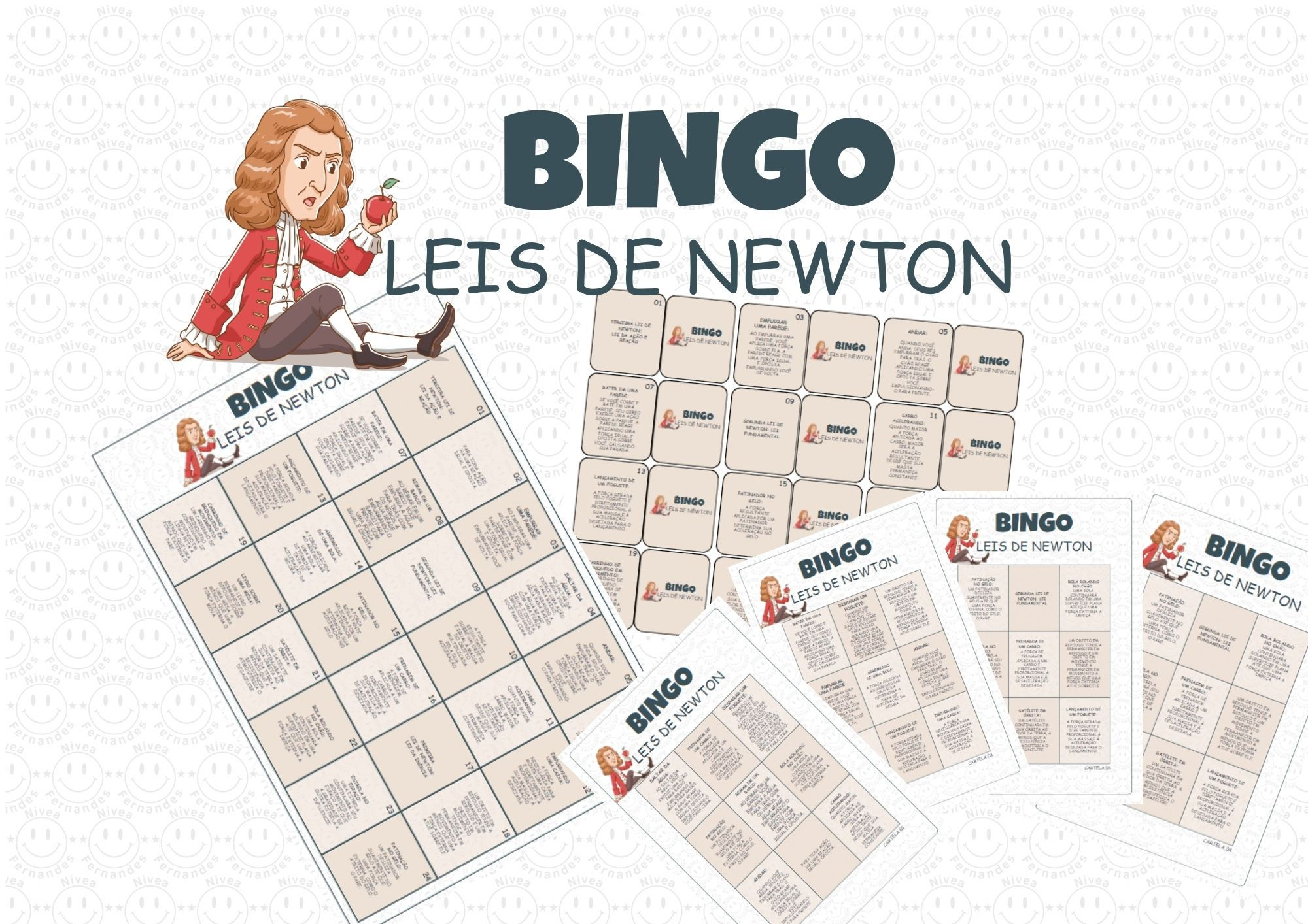 Bingo Leis de Newton