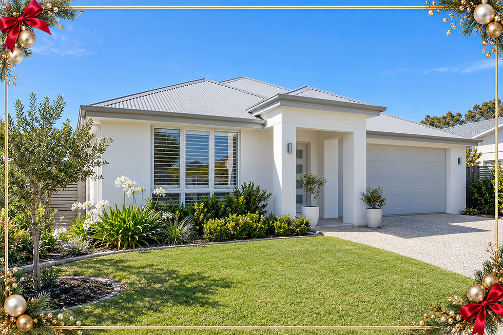 Modern white single-story house by Hearth Painting