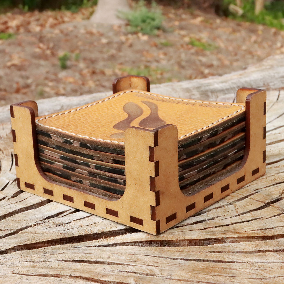 Thumbnail: Leather Coasters