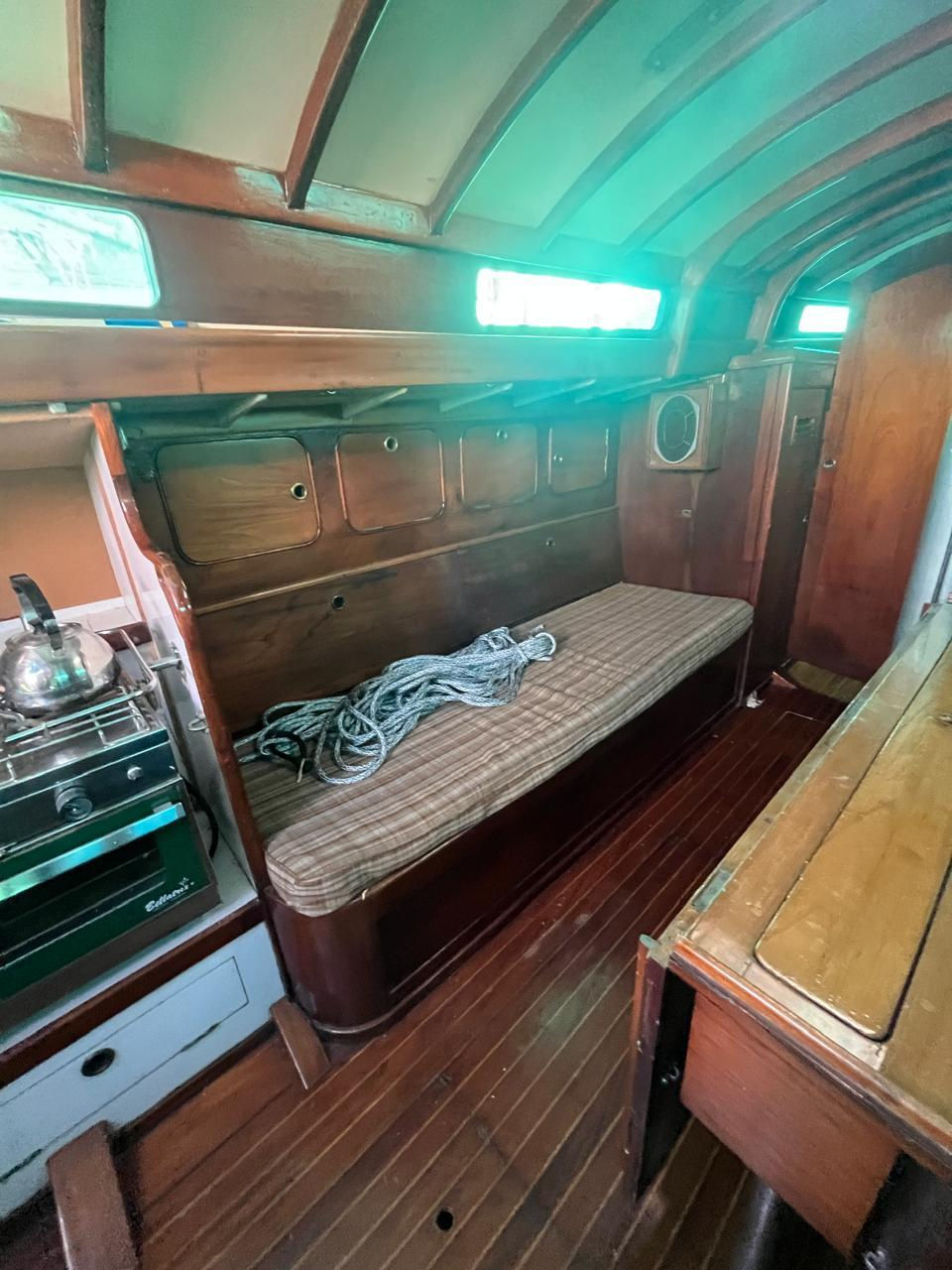 Miniatura: Madera 11,50 ms German Frers, con orza¨Oportunidad¨
