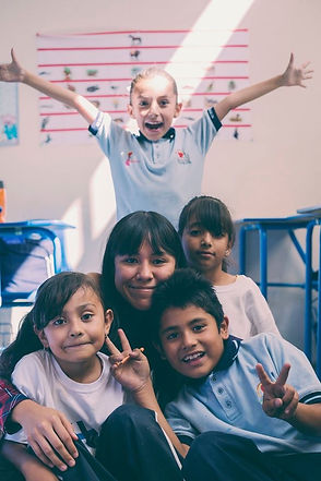 Group of PAVE students with Teacher