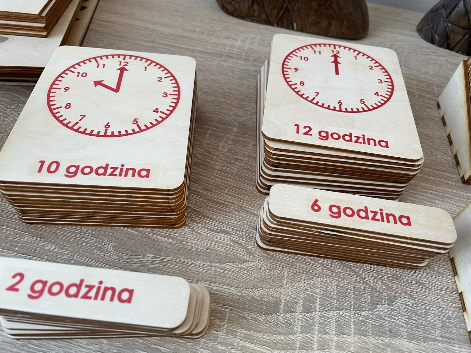 Clock cards