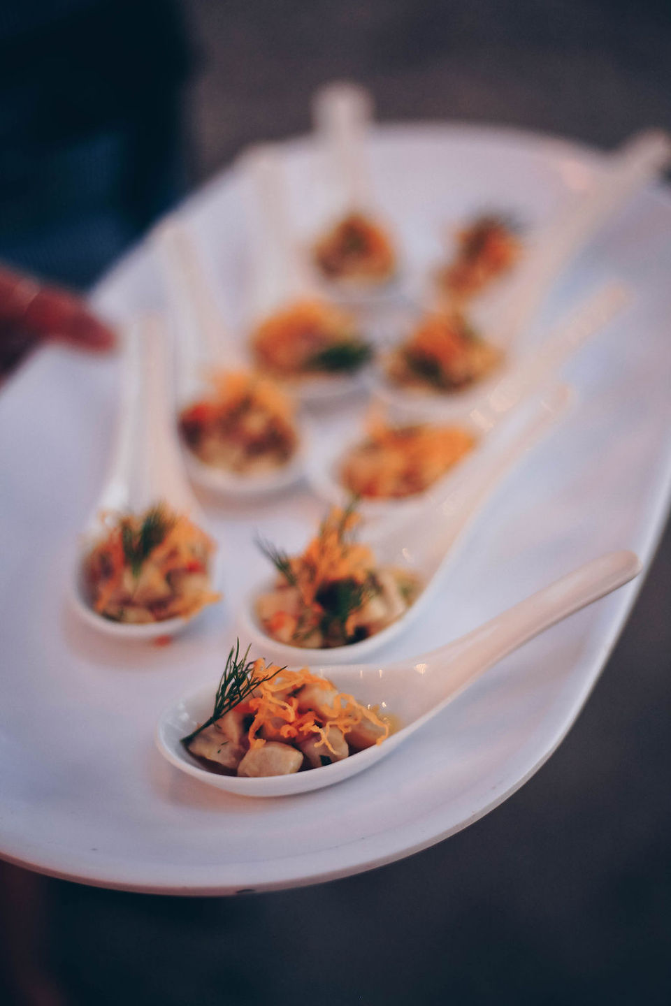 wedding canape
