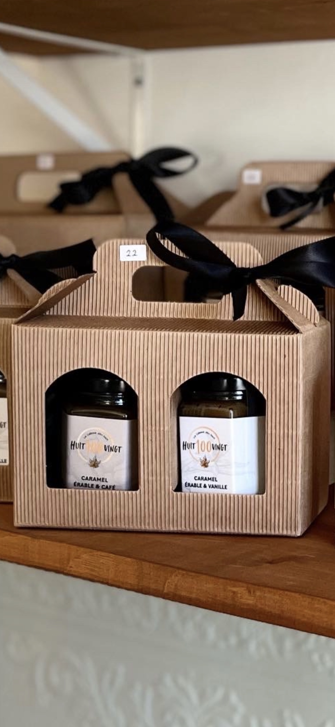 Duo de caramels d'érable