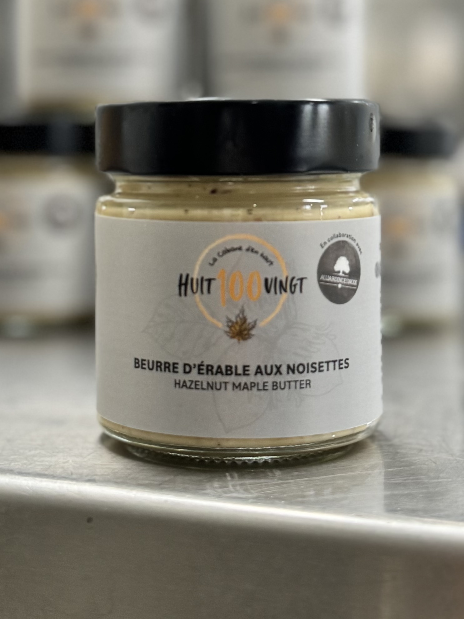 Beurre d’érable aux noisettes
