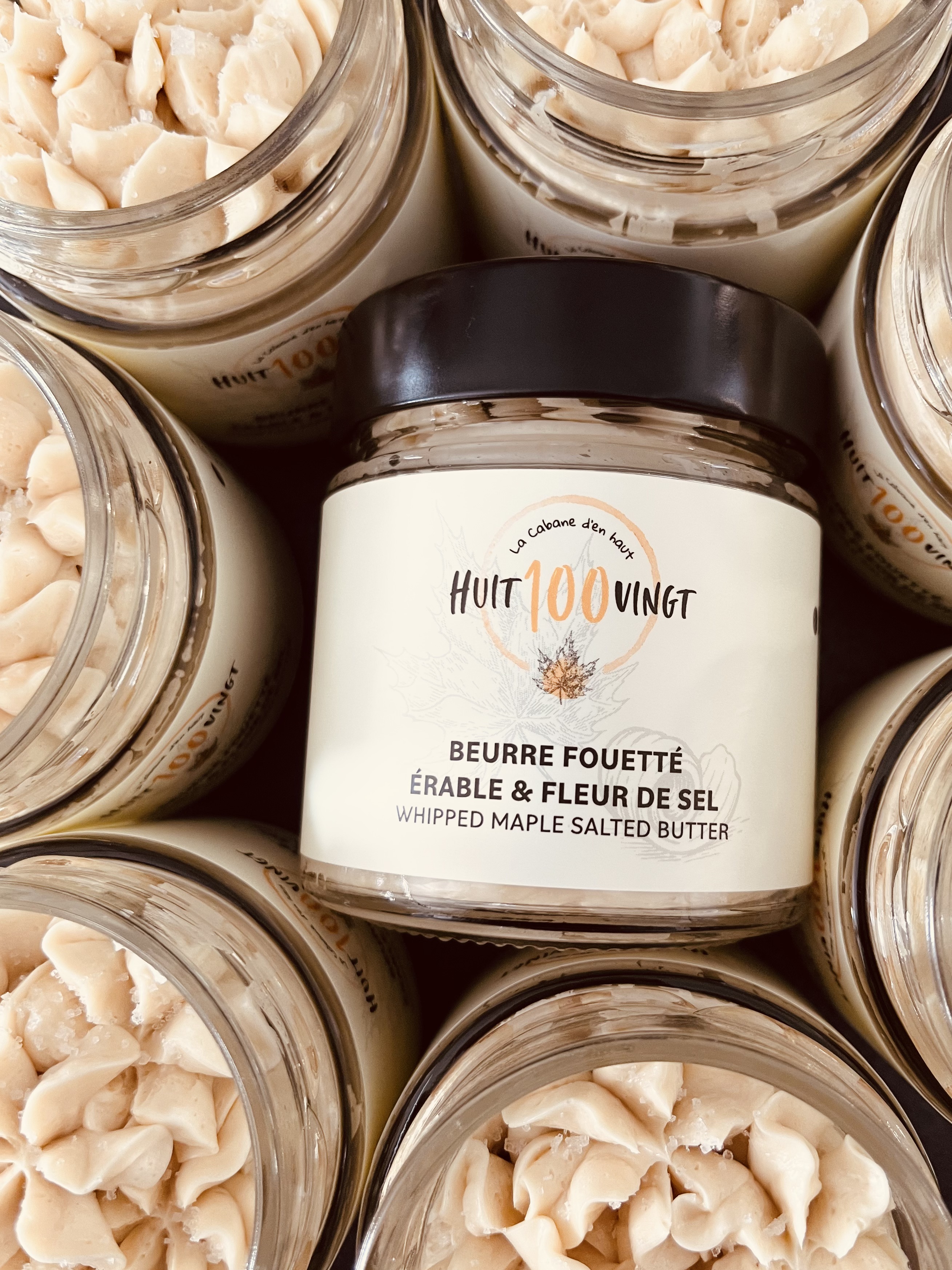 Beurre fouetté érable & fleur de sel