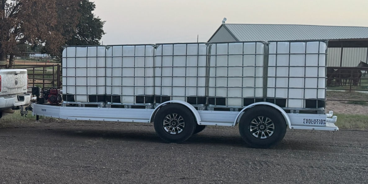 5 Tote 2 Axle Water Trailer