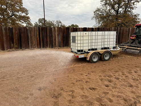 3 Tote 2 Axle Water Trailer