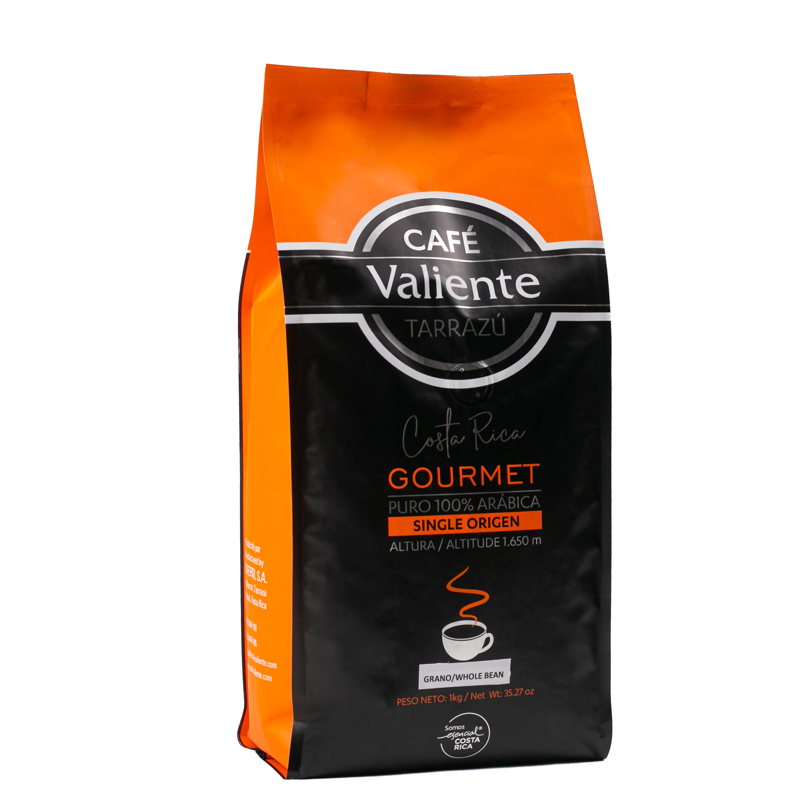 Café Valiente Gourmet 1kg  Grano