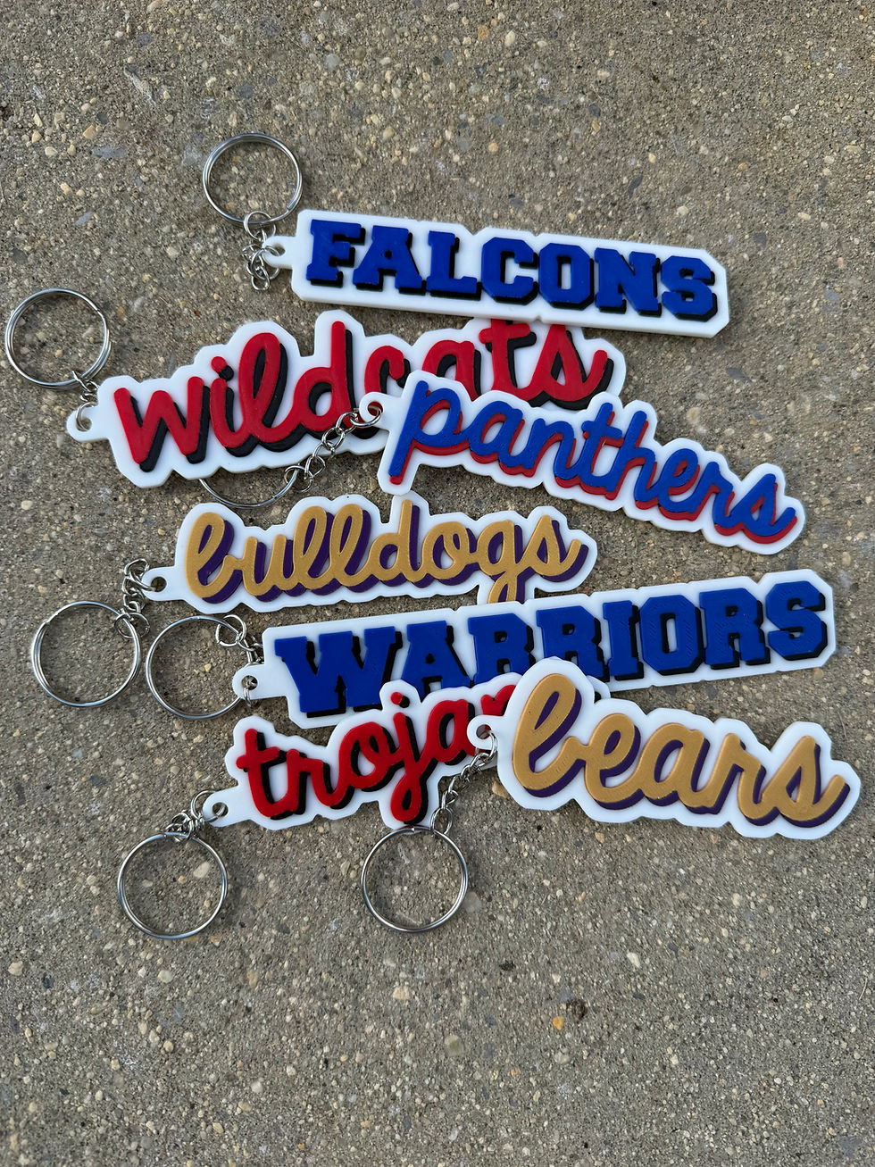 Thumbnail: High School Mascot Keychain