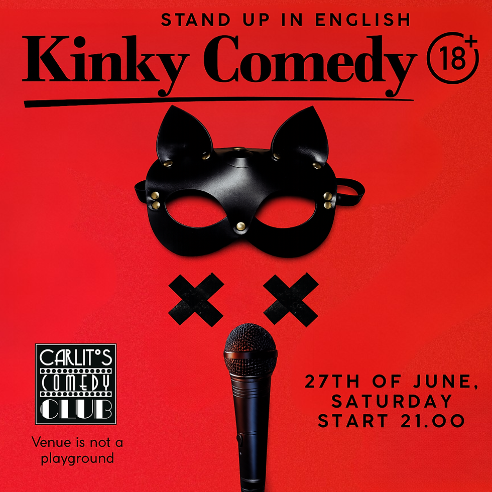 KINKY COMEDY - Stand-up in English