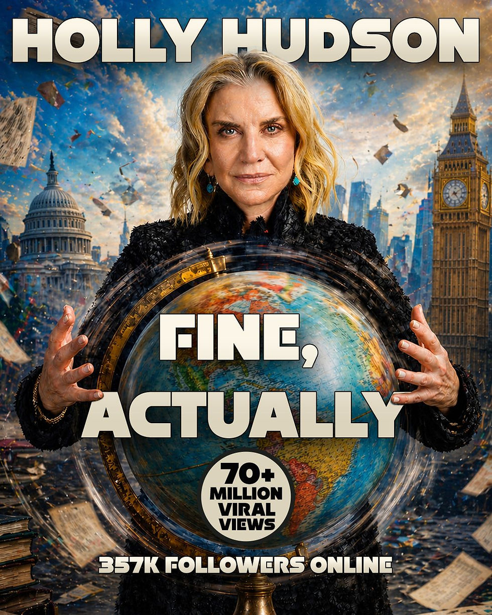 HOLLY HUDSON - Fine, Actually