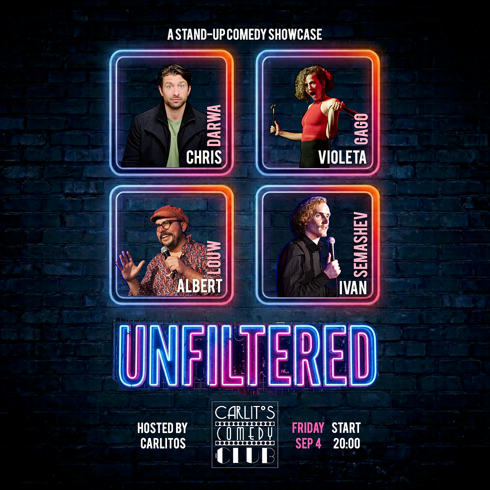 UNFILTERED: International Stand-Up Comedy Showcase