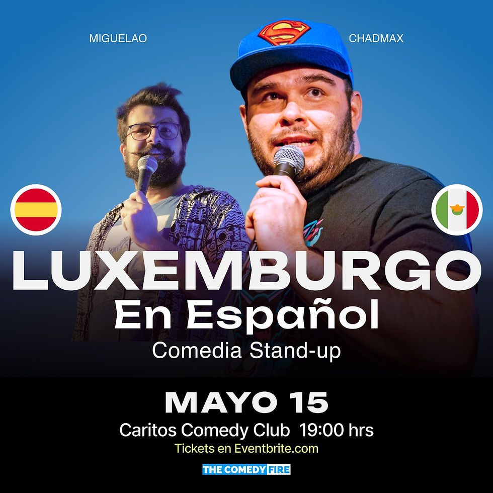 Luxemburgo en Español #19 - Un show de comedia stand-up en tu idioma
