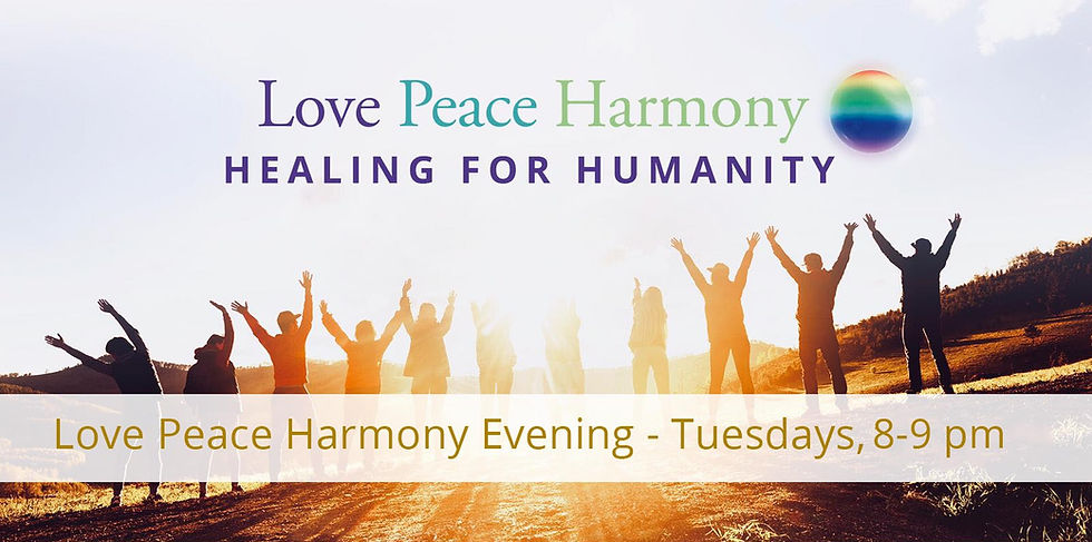 Love Peace Harmony Evening