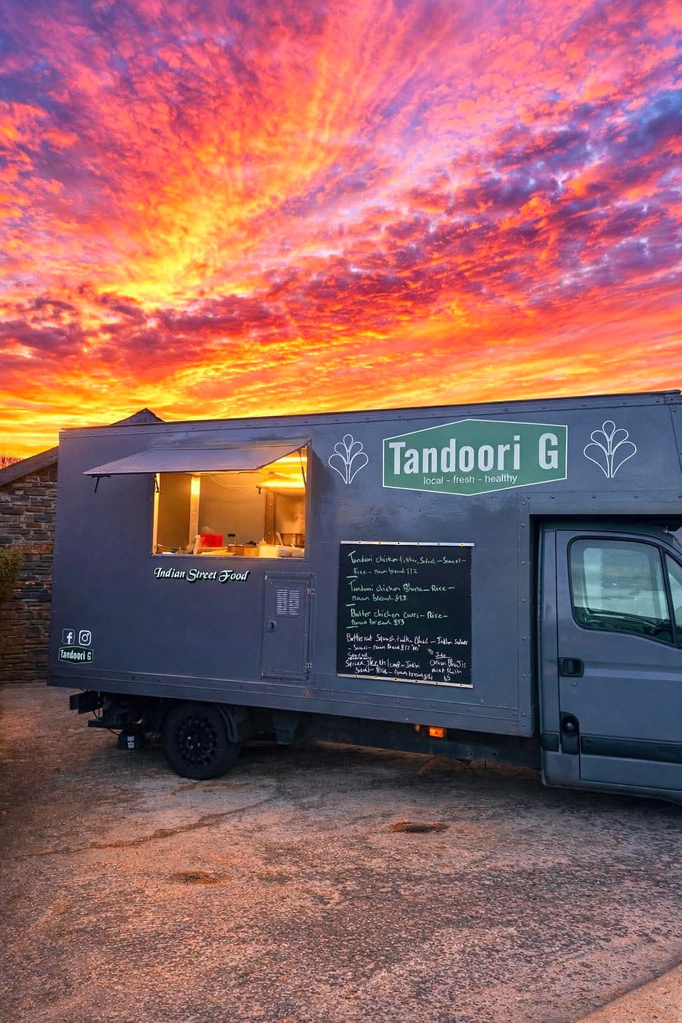 Tandoori G Pop-Up at Fforest Fields