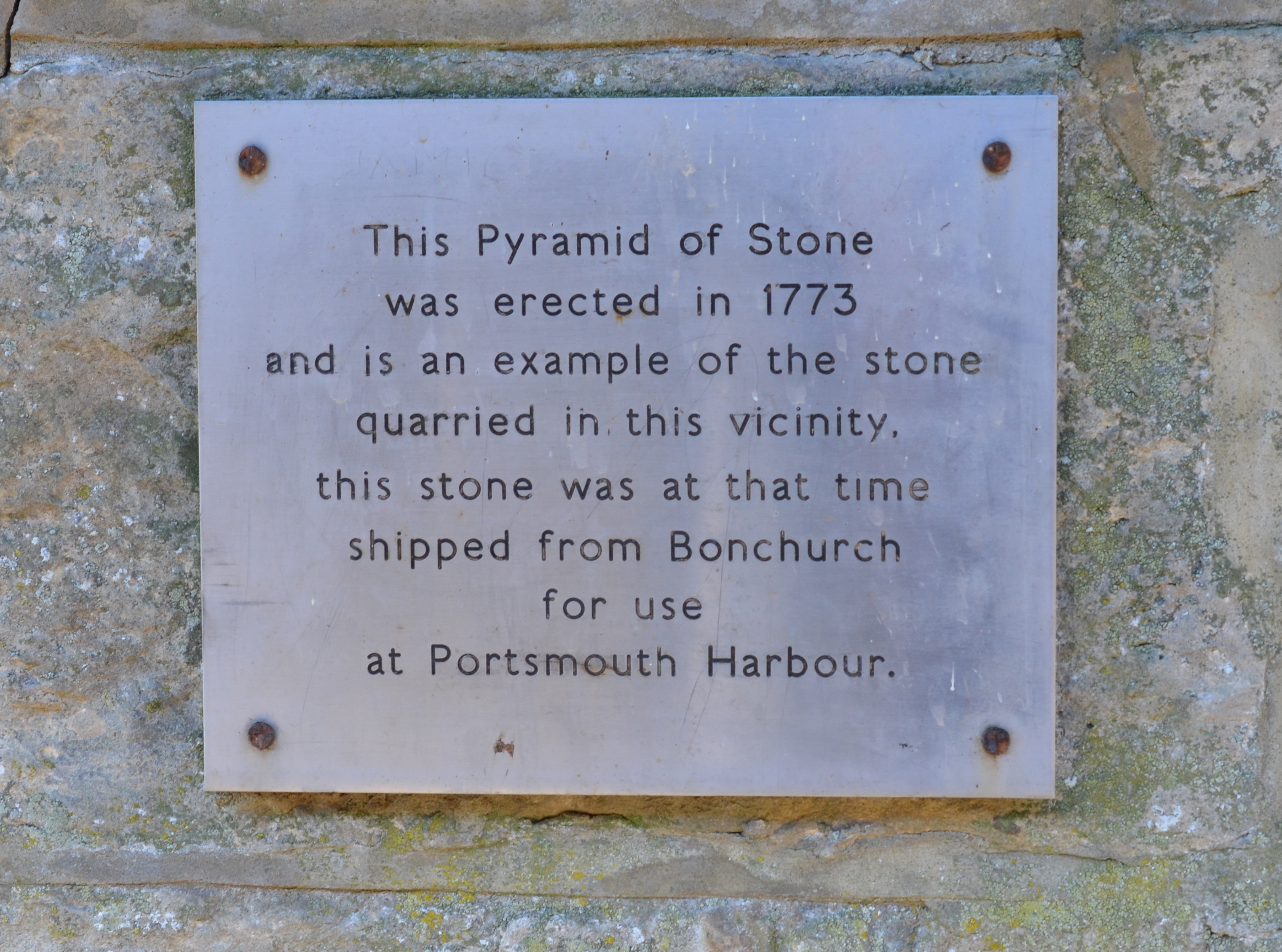 pyramid stone close up