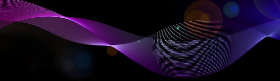 Futuristic gradient design with purple lighting and lens flare