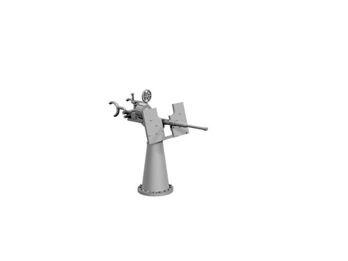 TMW Modellbausatz 19 Teile Modellbausatz: 20 Mm Oerlikon Flak Im Maßstab 1:350 – 19-teiliges Metall-Set Lkw 1 35