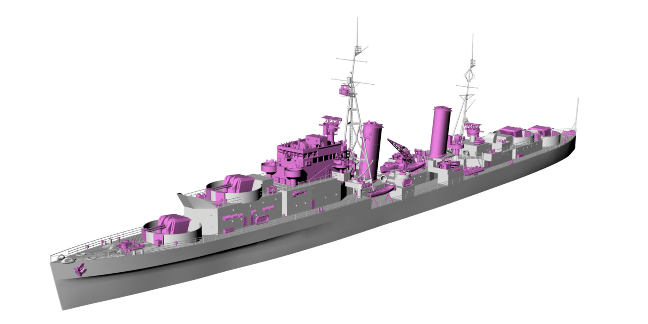 UPGRADE KIT FOR HMS SCYLLA