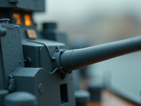 Precise Ship Guns for Model Builders