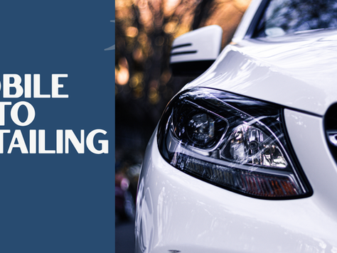 Mobile Auto Detailing 101 guide