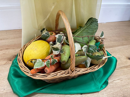 Flowers and vegetables