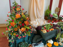 Main display of fruit and vegetables