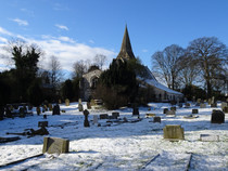 Huntington Church graveyard