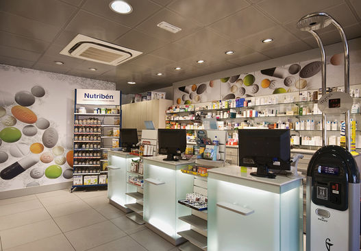 Reforma farmacia en Madrid