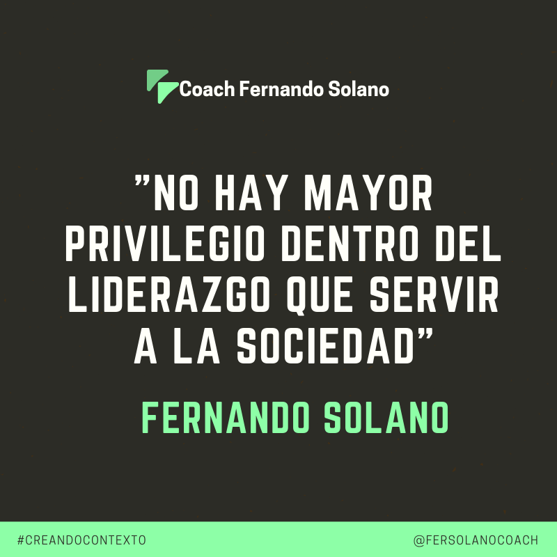 "LIDERAZGO ES INFLUENCIA, NO POSICIÓN"(Dedicado a Líderes Políticos, Sociales y Empresariales).