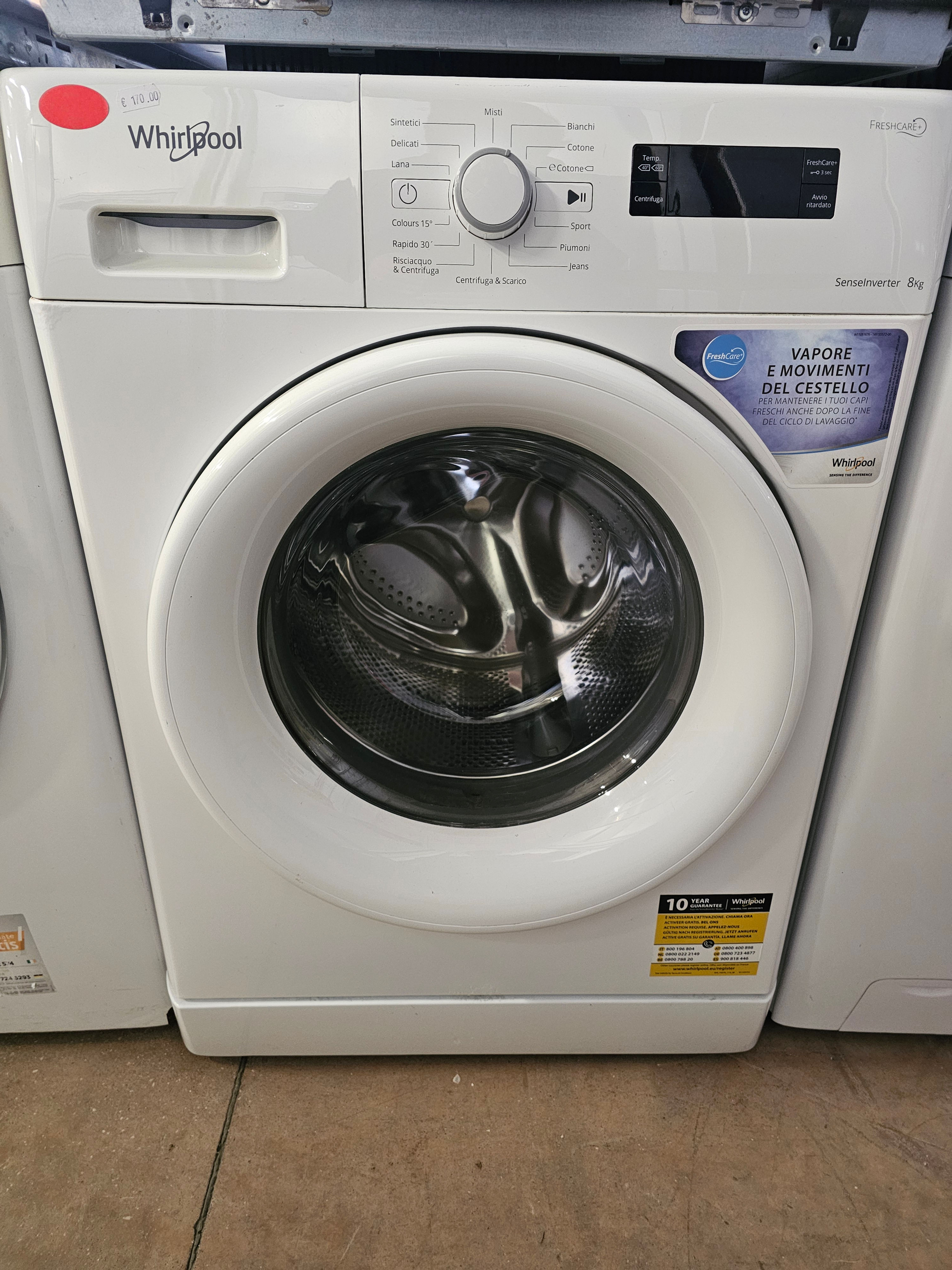 Lavatrice Whirlpool 8Kg (SF FWF 81284W IT)