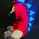 Thumbnail: Luna Lights LED dinosaur pet hoodie