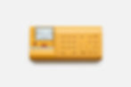 Olivetti Calculator - Front view, showcasing vintage design calculator photography