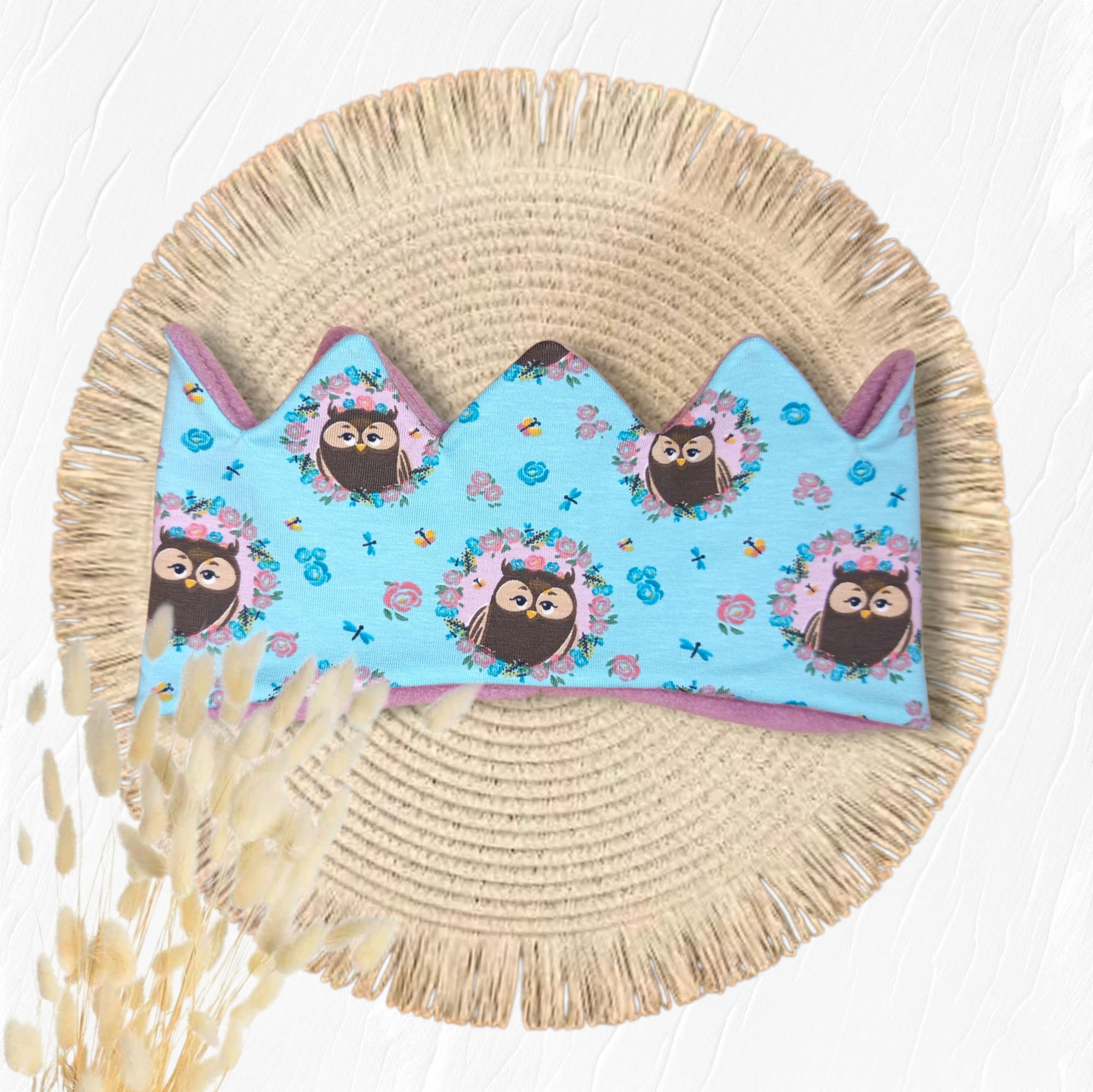 Kronenstirnband Eule