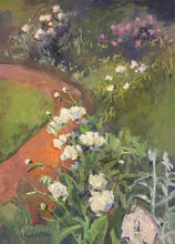 Peony Profusion -Gouache -$950 - 31X24