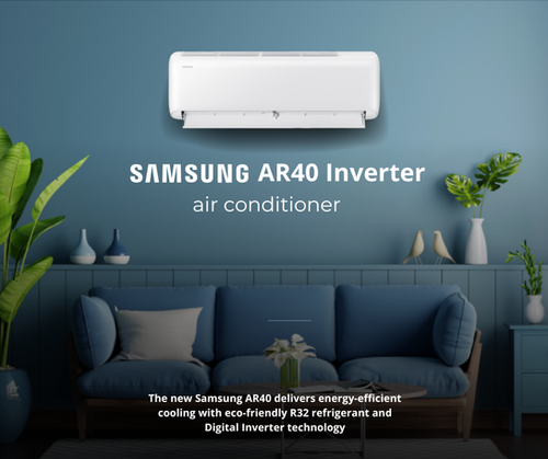 Samsung Inverter AR40 (R32) midwall split 18oooBTU | The Aircon Centre